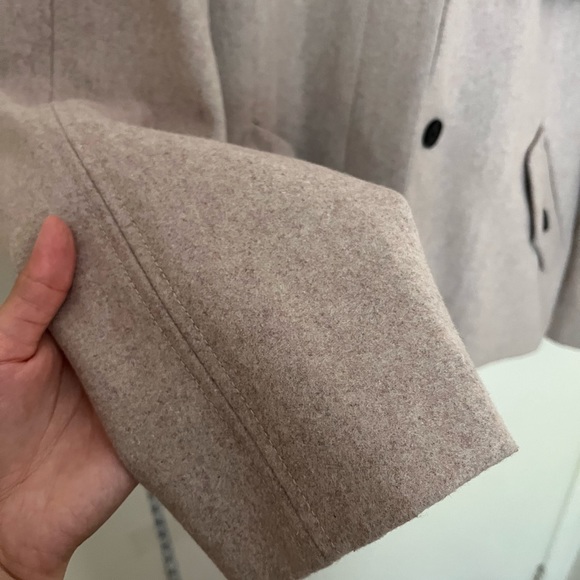 Abercrombie&Fitch Wool Blend Swing Coat - Picture 8 of 10